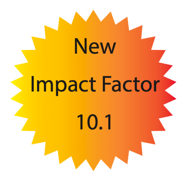 new impact factor: 10.1