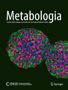 The cover shows islets stained with fluorescent markers.